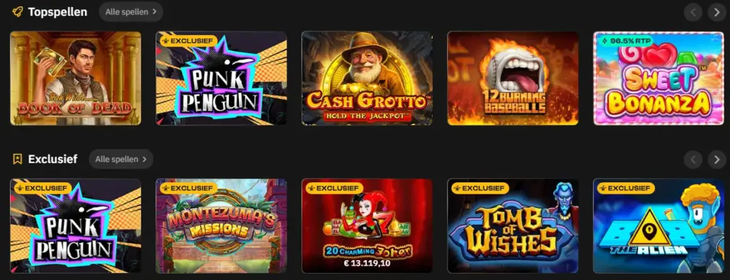 Overzicht van online slots met diverse thema’s